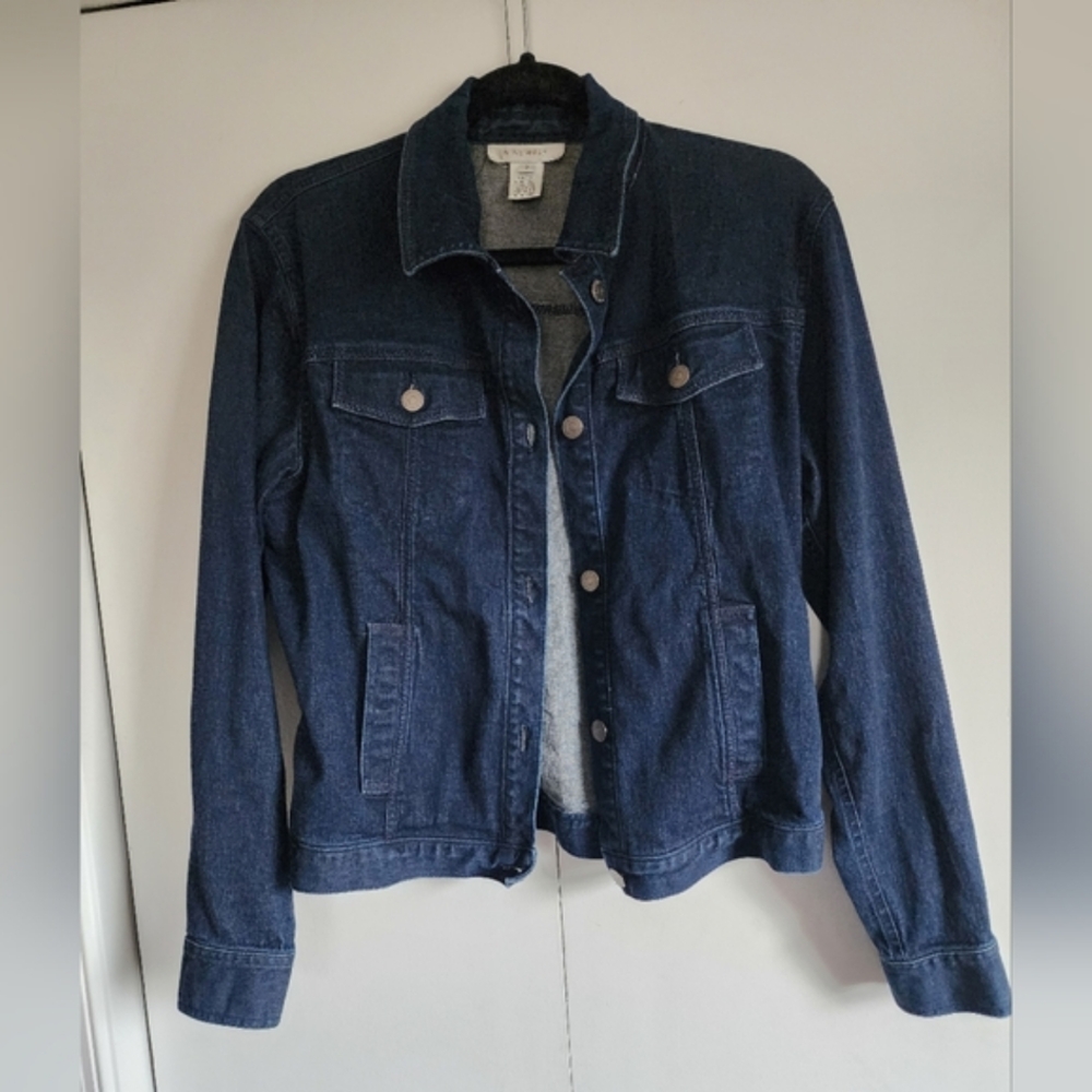 Nine West Vintage Women's Denim Jean Jacket